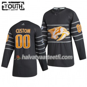 Lasten NHL Nashville Predators Pelipaita Custom Harmaa 2020 NHL All-Star Adidas Authentic 